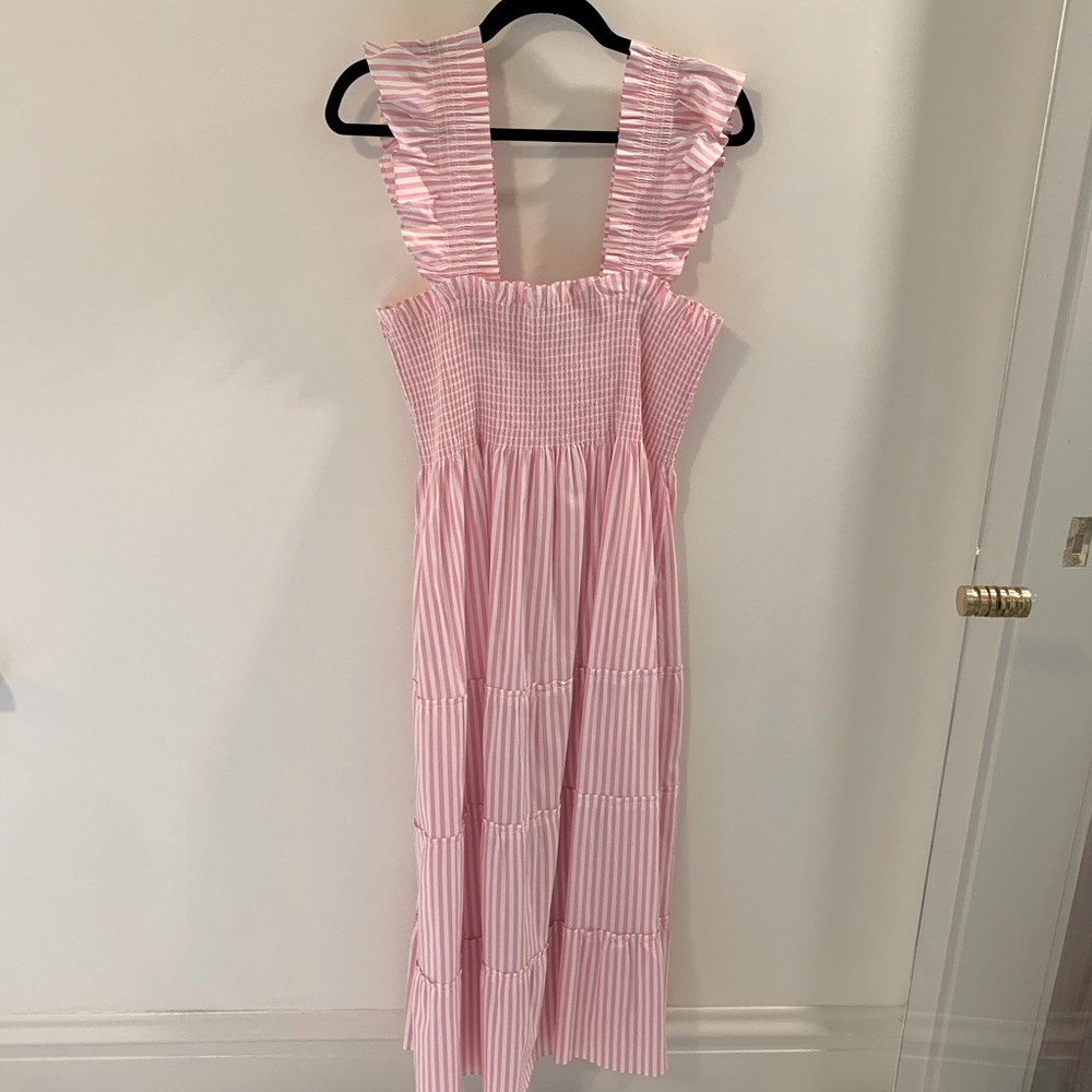 Hill house Home Ellie Nap Dress in Bubblegum Stripe 💕💕 LIMITED EDITION